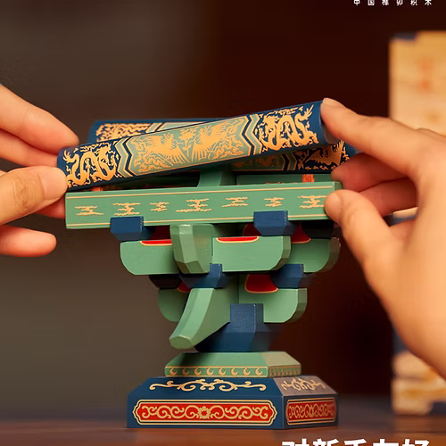 Wanfeng Qing-style Three Steps Kunning Gate BracketBuilding Blocks